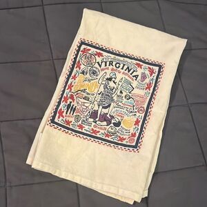Primitives by Kathy 100 percent cotton Virginia dishtowel